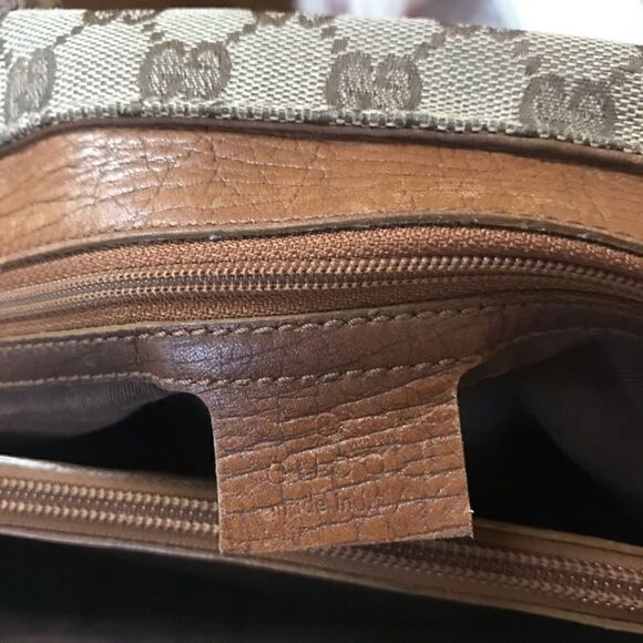 Gucci tote with bamboo handles - Picture 10 of 16